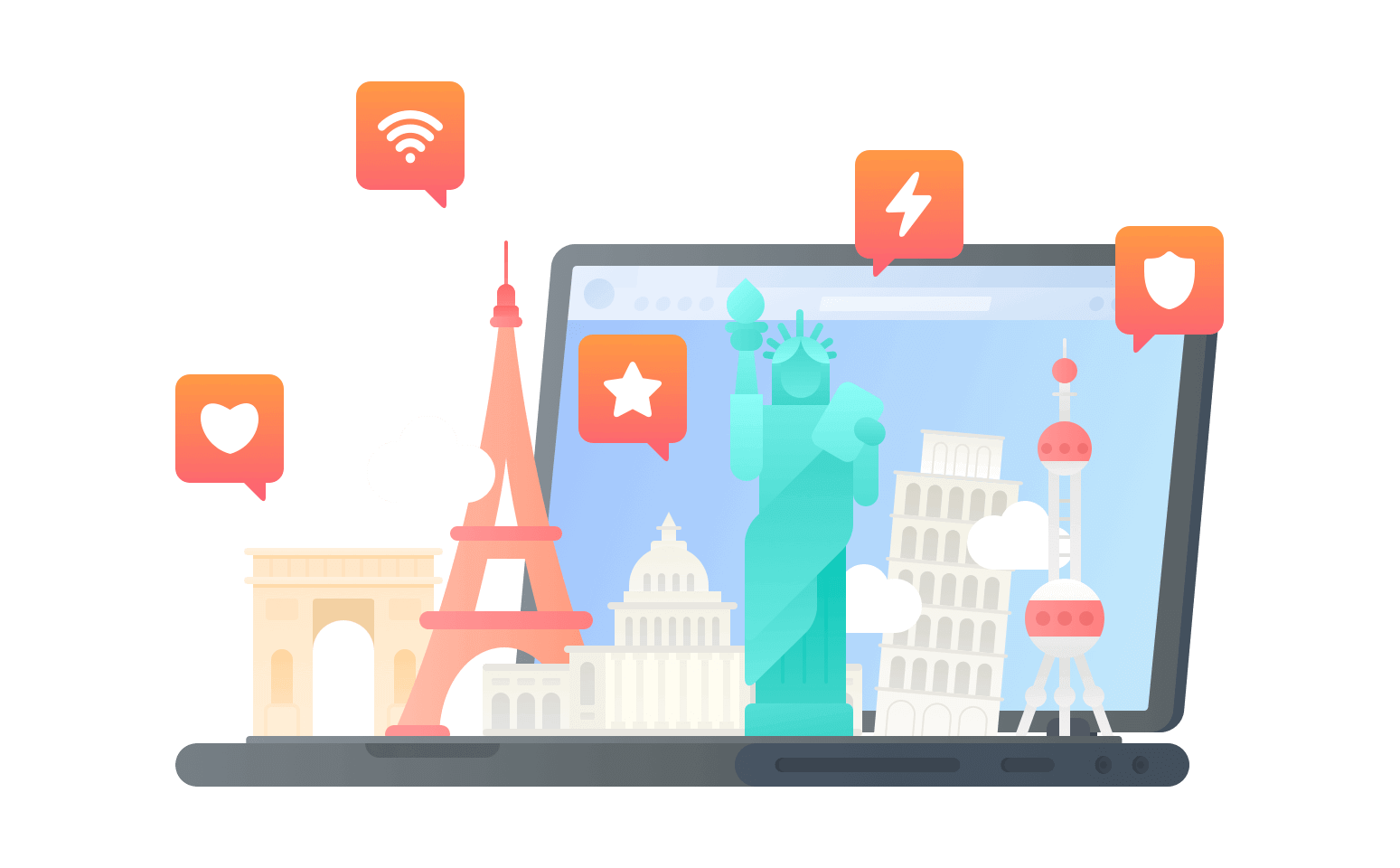 在文莱连接到中国的加速器 - 返华VPN